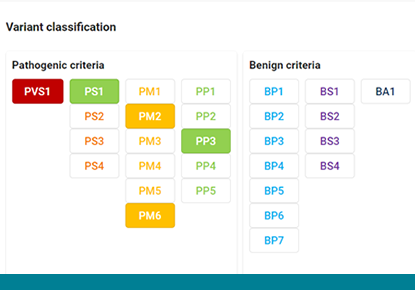 varvis® blog - The new ACMG calculator in varvis®