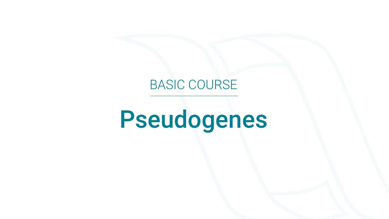 Visit our varvis® academy basics course on pseudogenes